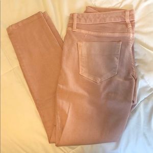 PINK SUPER STRETCH JEGGINGS